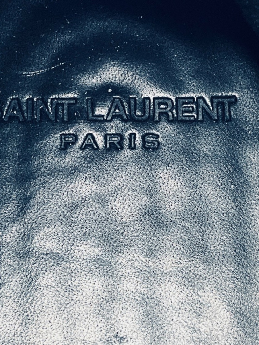 SAINT LAURENT GREEN CAMOUFLAGE PRINT LOGO EMBROIDERED CANVAS ESPADRILLE FLATS - Picture 8 of 8